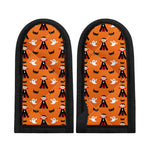 Cartoon Dracula Pattern Print Skillet Handle Cover