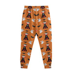 Cartoon Dracula Pattern Print Sweatpants