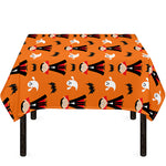 Cartoon Dracula Pattern Print Tablecloth