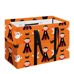 Cartoon Dracula Pattern Print Utility Tote Bag