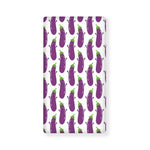 Cartoon Eggplant Pattern Print Baby Crib Sheet