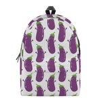 Cartoon Eggplant Pattern Print Backpack