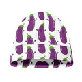 Cartoon Eggplant Pattern Print Beanie