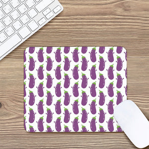 Cartoon Eggplant Pattern Print Mouse Pad