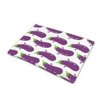 Cartoon Eggplant Pattern Print Pet Cooling Mat Cover