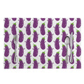 Cartoon Eggplant Pattern Print Placemat