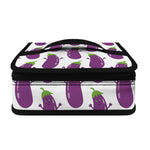 Cartoon Eggplant Pattern Print Small Lunch Bag