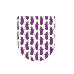Cartoon Eggplant Pattern Print Toilet Lid Cover
