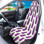 Cartoon Eggplant Pattern Print Waterproof Car Seat Cover