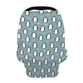 Cartoon Emperor Penguin Pattern Print Baby Seat Cover