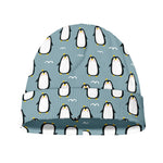 Cartoon Emperor Penguin Pattern Print Beanie