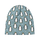 Cartoon Emperor Penguin Pattern Print Beanie