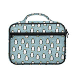 Cartoon Emperor Penguin Pattern Print Briefcase Bible Bag