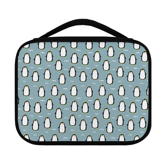 Cartoon Emperor Penguin Pattern Print Classic Bible Case