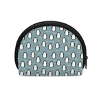 Cartoon Emperor Penguin Pattern Print Coin Purse