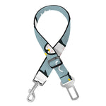 Cartoon Emperor Penguin Pattern Print Dog Seat Belt