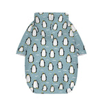Cartoon Emperor Penguin Pattern Print Dog Zip Up Hoodie