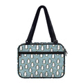 Cartoon Emperor Penguin Pattern Print Double Strap Bible Bag