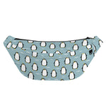 Cartoon Emperor Penguin Pattern Print Fanny Pack