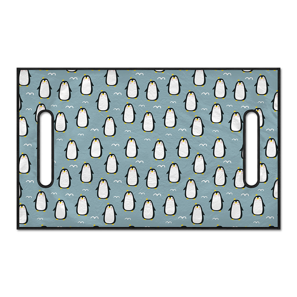 Cartoon Emperor Penguin Pattern Print Golf Cart Seat Cover