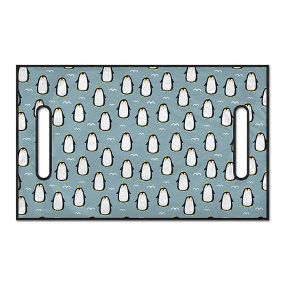 Cartoon Emperor Penguin Pattern Print Golf Cart Seat Cover