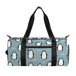 Cartoon Emperor Penguin Pattern Print Gym Bag
