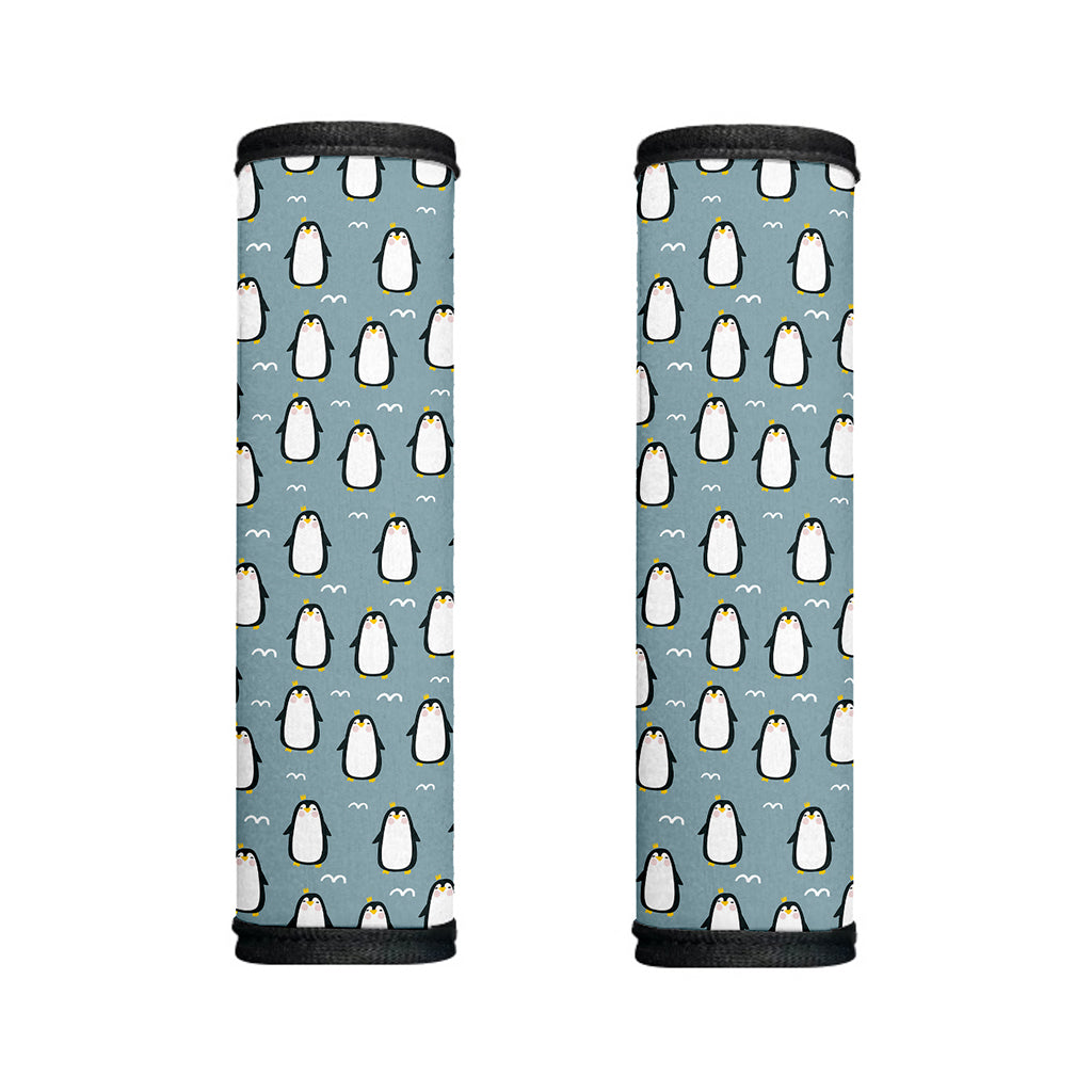 Cartoon Emperor Penguin Pattern Print Handle Covers