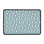 Cartoon Emperor Penguin Pattern Print Kitchen Mat