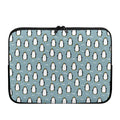 Cartoon Emperor Penguin Pattern Print Laptop Sleeve