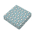 Cartoon Emperor Penguin Pattern Print Outdoor Seat Cushion Cover
