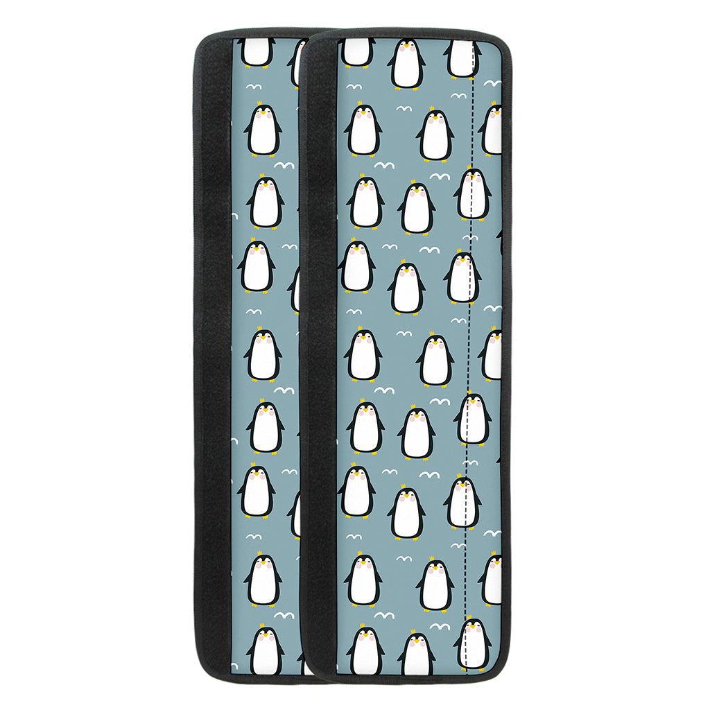Cartoon Emperor Penguin Pattern Print Refrigerator Handle Covers