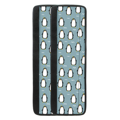 Cartoon Emperor Penguin Pattern Print Refrigerator Handle Covers