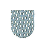 Cartoon Emperor Penguin Pattern Print Toilet Lid Cover