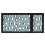 Cartoon Emperor Penguin Pattern Print Trifold Wallet
