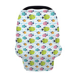 Cartoon Fish Pattern Print Baby Seat Cover
