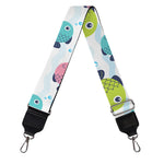 Cartoon Fish Pattern Print Bag Strap