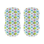 Cartoon Fish Pattern Print Bar Stool Covers