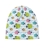 Cartoon Fish Pattern Print Beanie