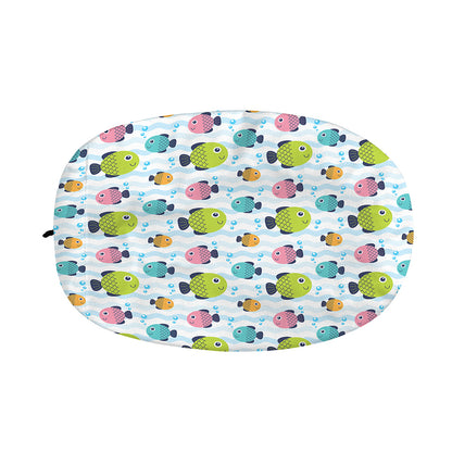 Cartoon Fish Pattern Print Car Side Mirror Covers