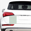 Cartoon Fish Pattern Print Car Sticker