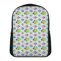 Cartoon Fish Pattern Print Casual Backpack