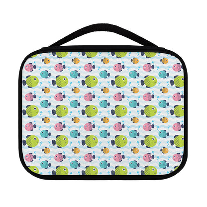 Cartoon Fish Pattern Print Classic Bible Case