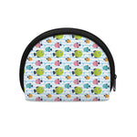 Cartoon Fish Pattern Print Coin Purse