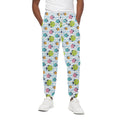 Cartoon Fish Pattern Print Cotton Sweatpants