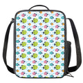 Cartoon Fish Pattern Print Crossbody Lunch Bag