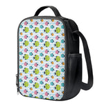 Cartoon Fish Pattern Print Crossbody Lunch Bag