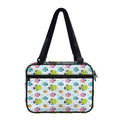 Cartoon Fish Pattern Print Double Strap Bible Bag