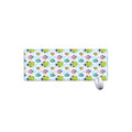 Cartoon Fish Pattern Print Extended Mouse Pad