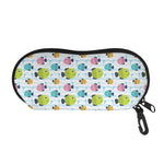 Cartoon Fish Pattern Print Glasses Case