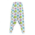 Cartoon Fish Pattern Print Hammer Pants